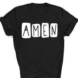 Amen saying shirt unisex soft shirt